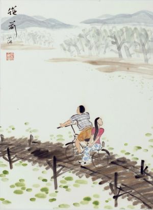 Contemporary Chinese Painting - Long Ago