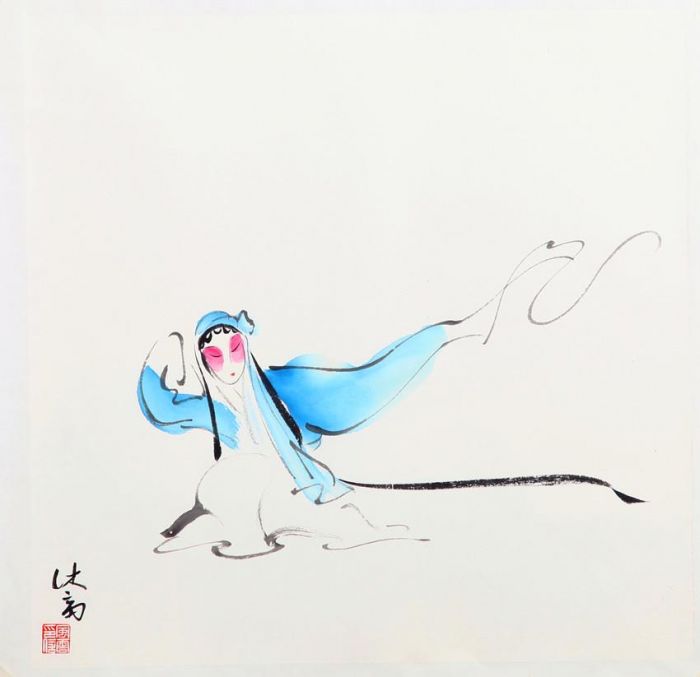 Ning Rui's Contemporary Chinese Painting - Opera