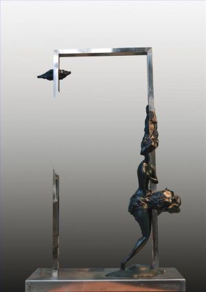 Contemporary Artwork by Ou Si - Metal Sculpture