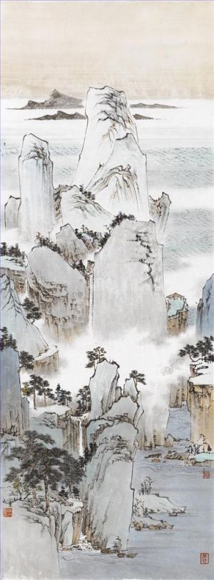 Contemporary Chinese Painting - Mountainous