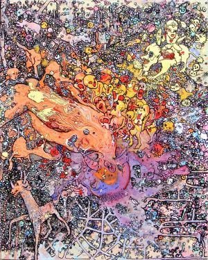 Contemporary Artwork by Pu Peng - Overgrowth