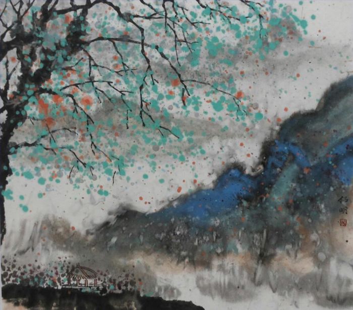 Qin Shaoming's Contemporary Chinese Painting - Impression 7
