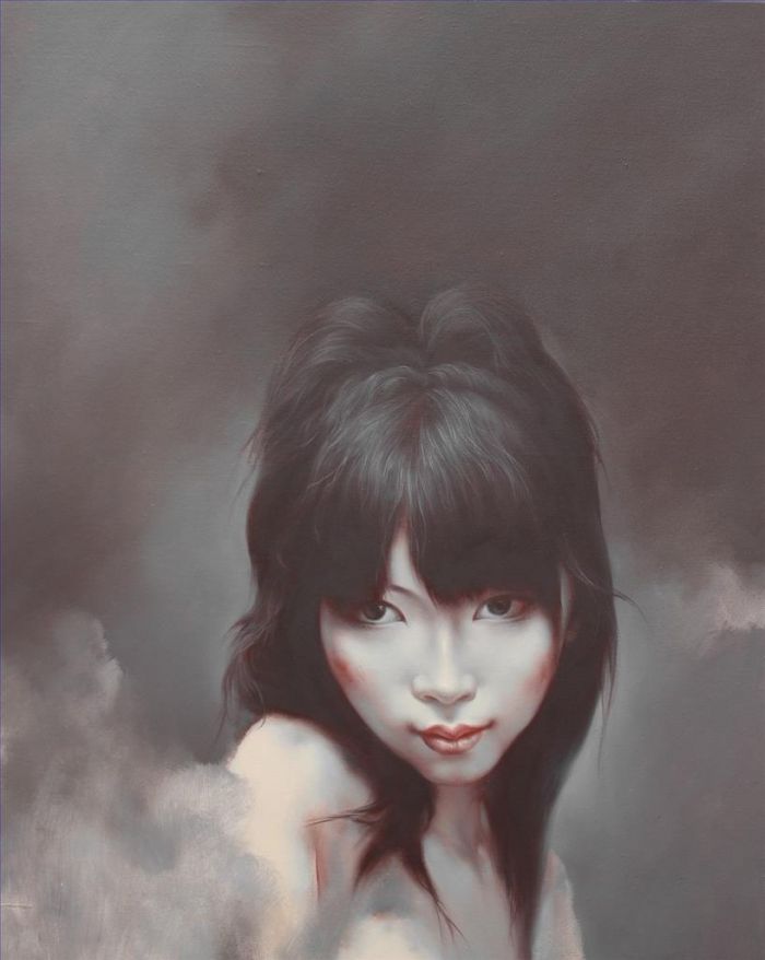 Rong Zhibin's Contemporary Oil Painting - To Youth 1