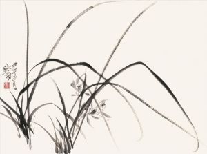 Contemporary Chinese Painting - Orchid