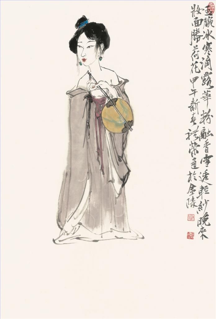 Ruan Lirong's Contemporary Chinese Painting - The Portrait of A Lady