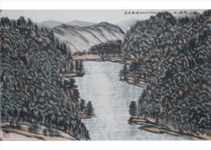Contemporary Artwork by Shen Xiongxiang - Pujiang Chongxi River