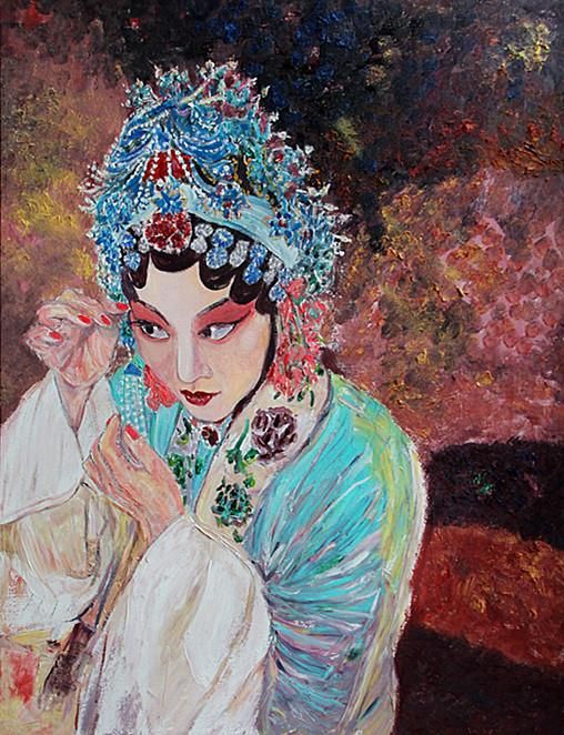 Xu Shihong's Contemporary Oil Painting - The Quintessence of Chinese Culture