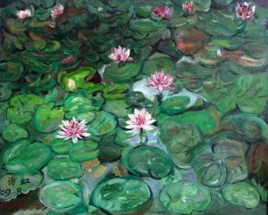 Contemporary Artwork by Xu Shihong - Water Lily