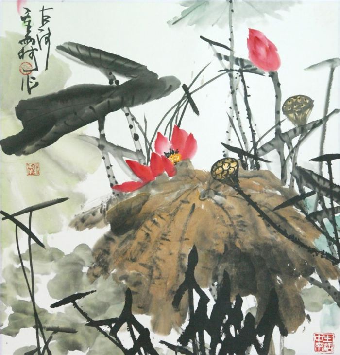 Song Chonglin's Contemporary Chinese Painting - The Charm of Autumn