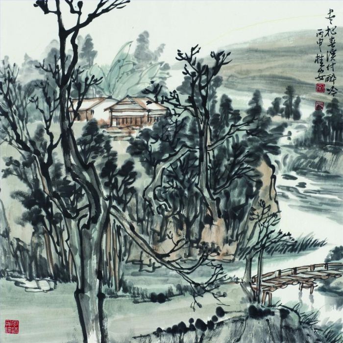 Song Guian's Contemporary Chinese Painting - Song of Spring