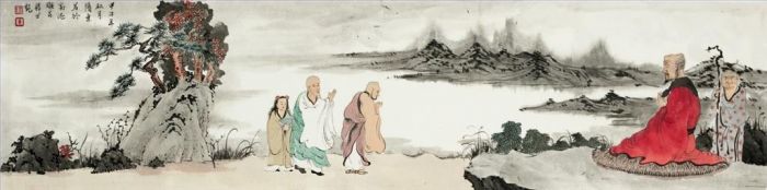 Sui Dong's Contemporary Chinese Painting - Arhat
