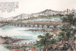 Contemporary Chinese Painting - City Scenery 2