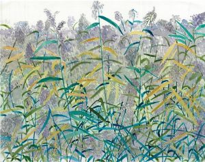 Contemporary Paintings - Reed Catkins 3