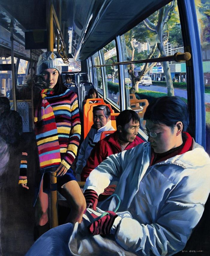 Tan Zidong's Contemporary Oil Painting - Illusion