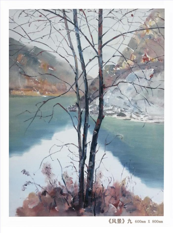 Tang Qi's Contemporary Oil Painting - Scenery 8