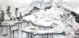 Contemporary Artwork by Tang Zhizhen - World of Ice and Snow
