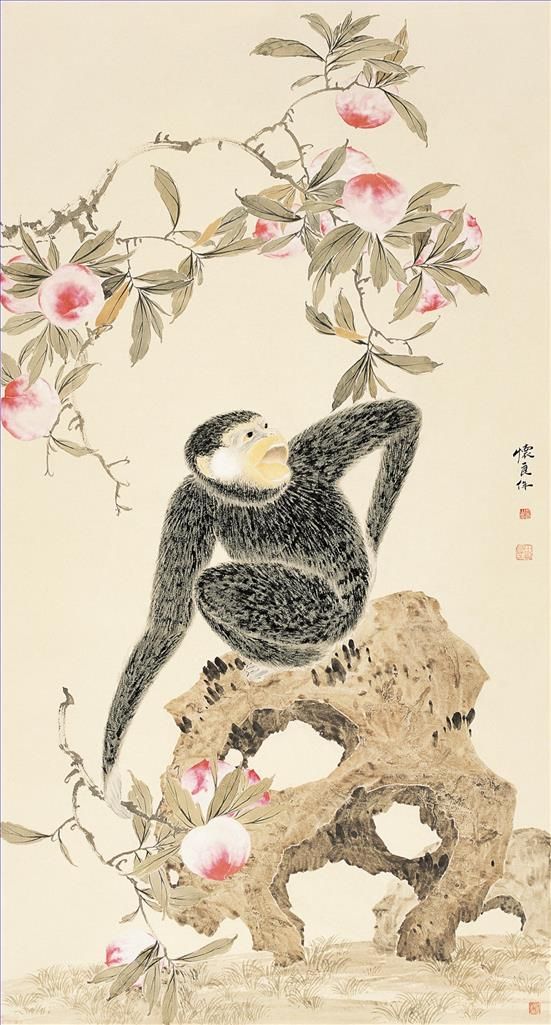 Tian Huailiang's Contemporary Chinese Painting - Painting of Flowers and Birds in Traditional Chinese Style 3