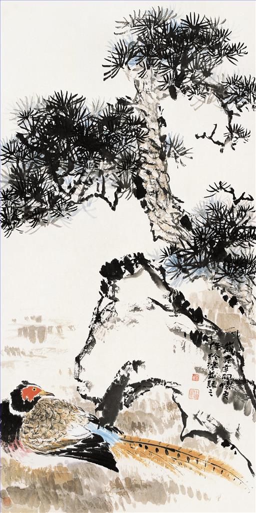 Tian Huailiang's Contemporary Chinese Painting - Painting of Flowers and Birds in Traditional Chinese Style 4