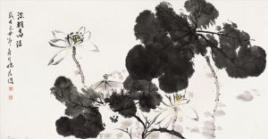 Contemporary Artwork by Tian Huailiang - Painting of Flowers and Birds in Traditional Chinese Style 5