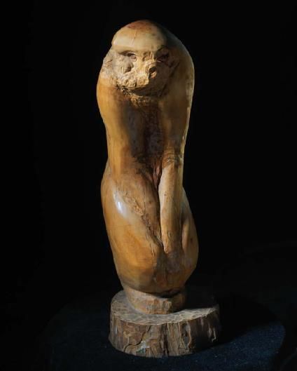 Tian Xinfeng's Contemporary Sculpture - Standing Monkey