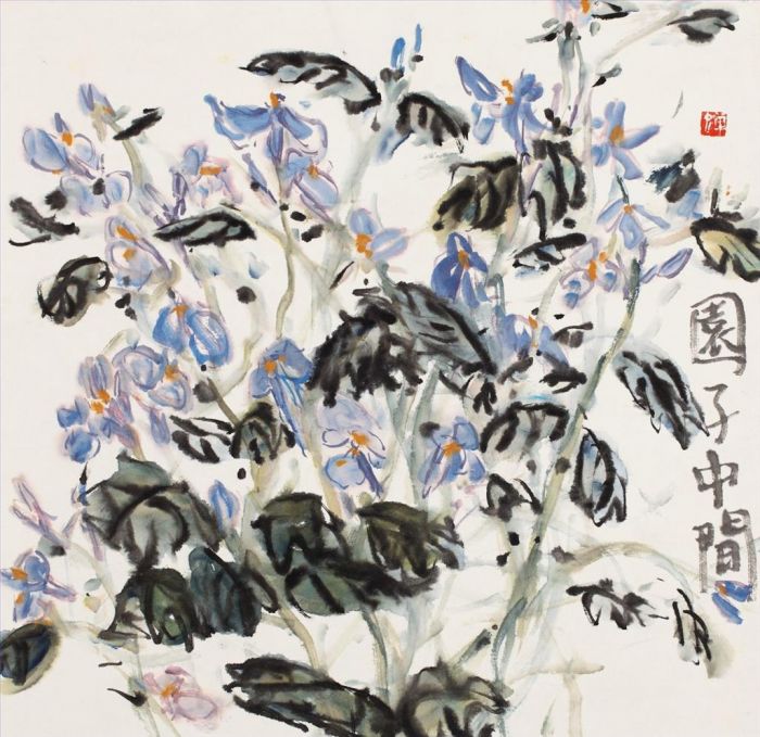 Tongxixiaochan's Contemporary Chinese Painting - In The Garden