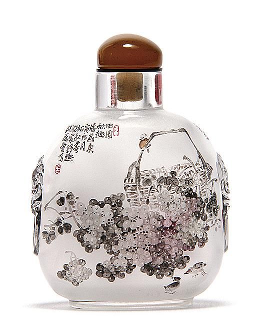 Wang Dongrui's Contemporary Chinese Painting - Snuff Bottle 2