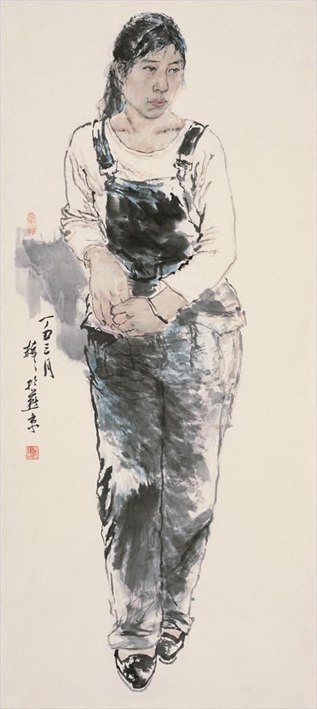 Wang Hehe's Contemporary Chinese Painting - Figure Painting