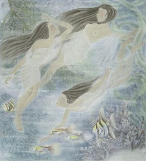 Contemporary Chinese Painting - Dream of The Sea