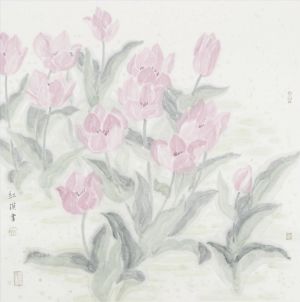 Contemporary Chinese Painting - Tulip