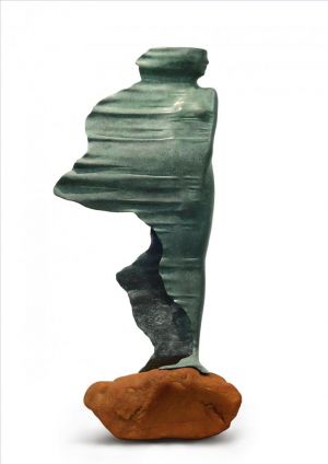 Waiting in The Wind - Contemporary Sculpture Art
