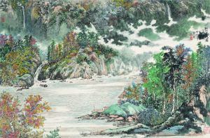 Contemporary Chinese Painting - Autumn Landscape