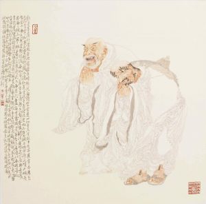 Contemporary Chinese Painting - Listen to The Buddhism