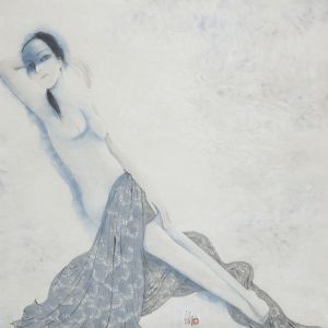 Contemporary Chinese Painting - Mortal Girl