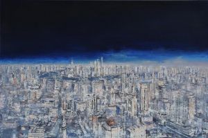 Contemporary Artwork by Wang Xiaoshuang - City of Memory