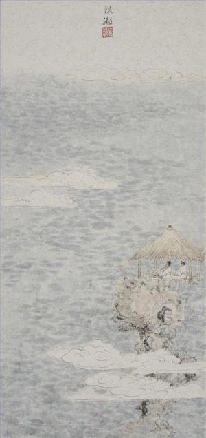 Contemporary Chinese Painting - Ripples in A Lotus Pond