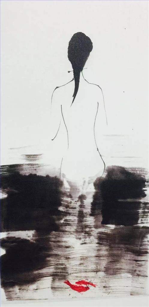 Wang Yulin's Contemporary Chinese Painting - Figure Painting 2