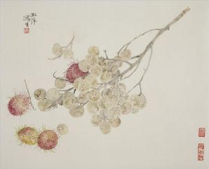 Contemporary Artwork by Wang Yuping - Paint From Life Fruit