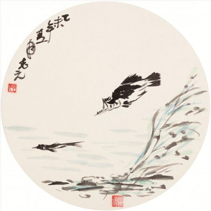 Wang Zhiyuan and Wang Yifeng's Contemporary Chinese Painting - Abundance 2