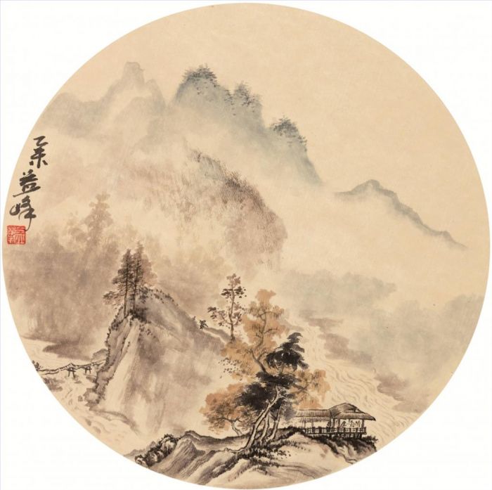 Wang Zhiyuan and Wang Yifeng's Contemporary Chinese Painting - Picturesque Landscape 3