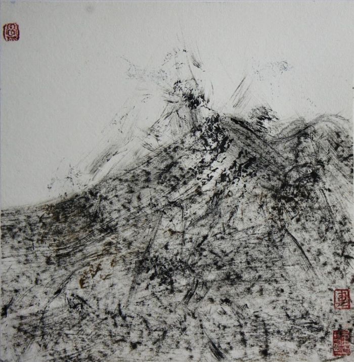 Wei Qian's Contemporary Chinese Painting - Abstract Ink Painting