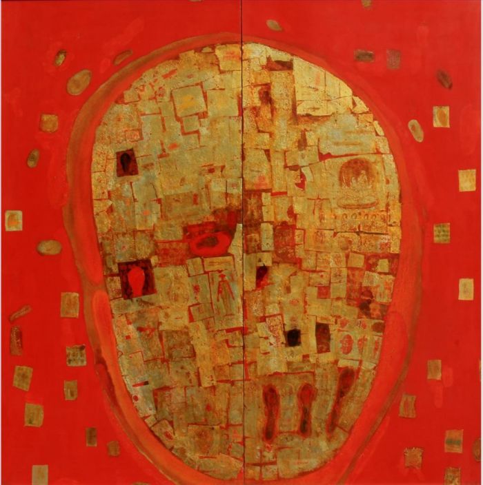 Weng Jijun's Contemporary Various Paintings - Head Portrait