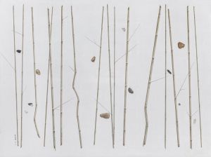 Contemporary Artwork by Wu Didi - Still Life Bamboo