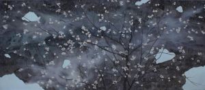 Contemporary Artwork by Wu Didi - Till Prunus Blooms