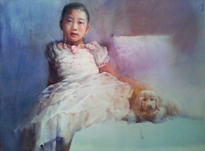 Wu Jianping's Contemporary Various Paintings - Xiaohua