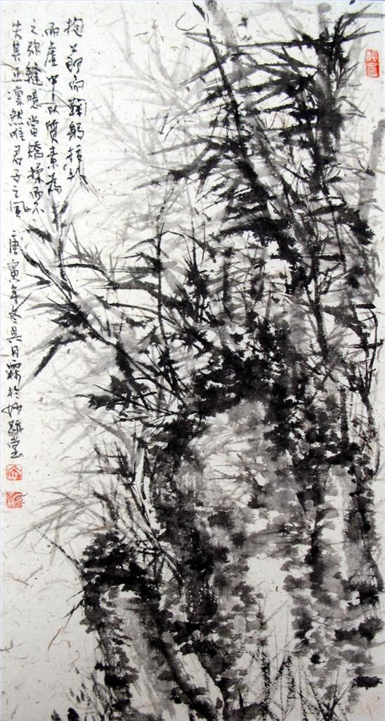 Wu Yuelin's Contemporary Various Paintings - Bamboo 3