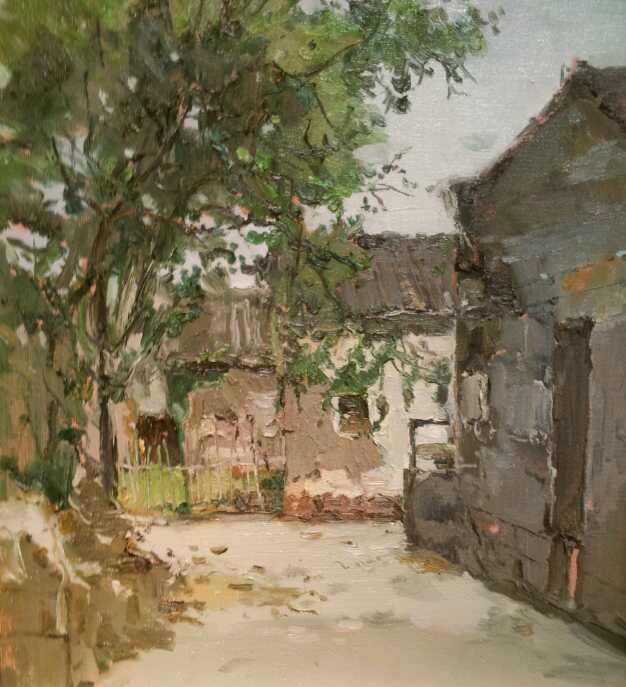 Wu Zhimeng's Contemporary Oil Painting - Scenery 3