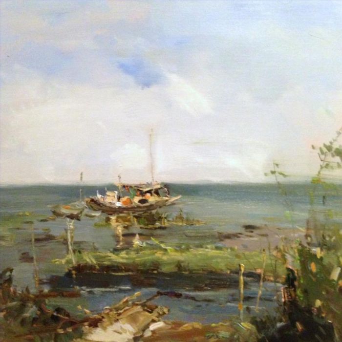 Wu Zhimeng's Contemporary Oil Painting - Scenery 4