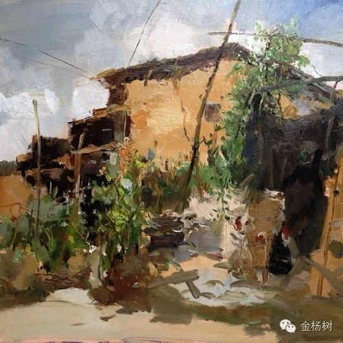 Wu Zhimeng's Contemporary Oil Painting - Scenery 5