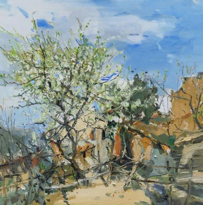 Wu Zhimeng's Contemporary Oil Painting - Scenery 7