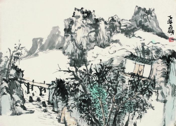 Xia Ming's Contemporary Chinese Painting - Landscape 2